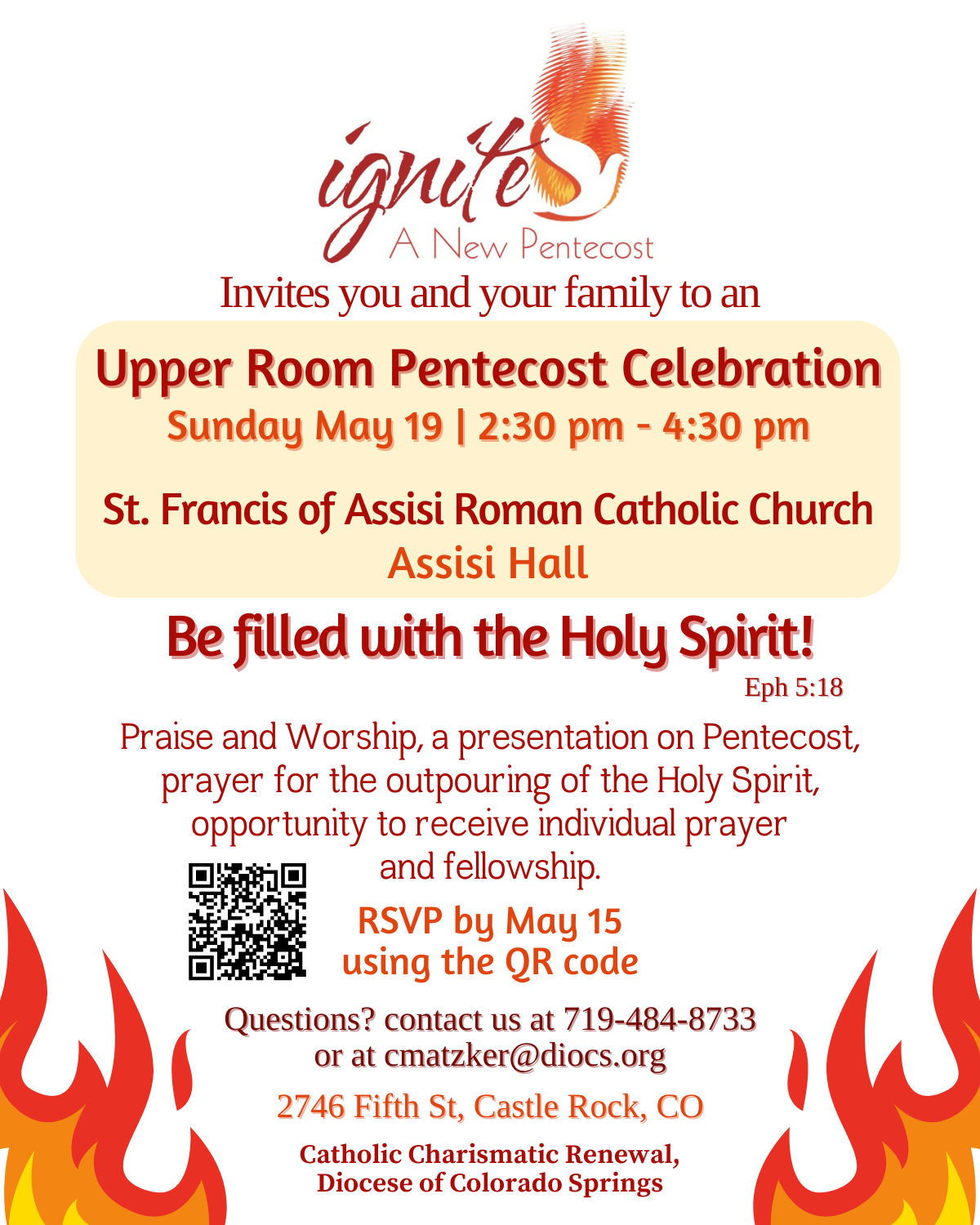 Upper Room Pentecost Celebration